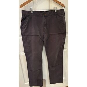 ARIAT Rebar M4 Relaxed Straight Jean Pants Work Wear Mens ~ 33X34 - Actual 33x30